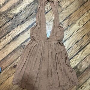 low cut boho dress